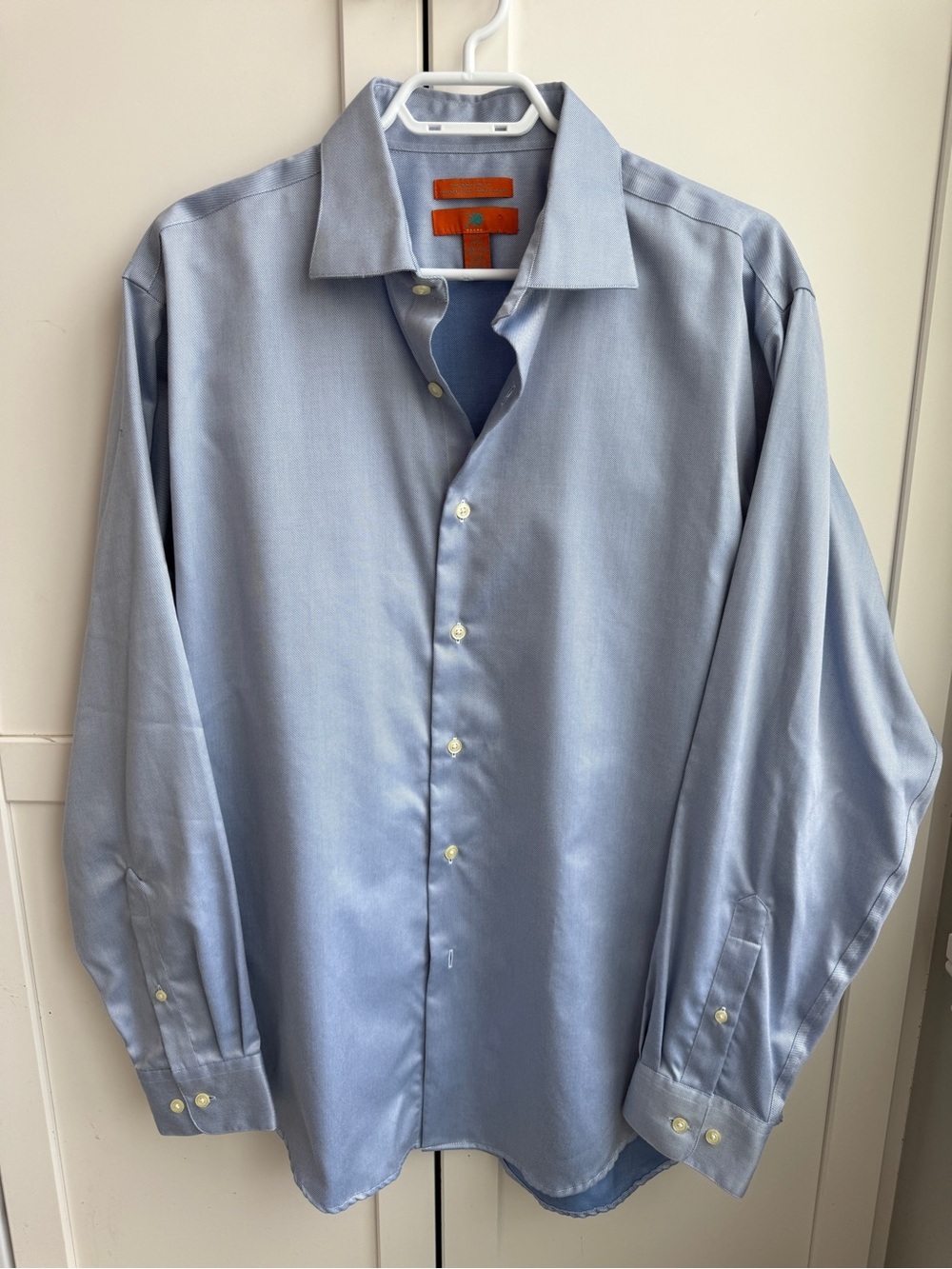 Egara Light Blue Men's Dress Shirt - Classic Collar